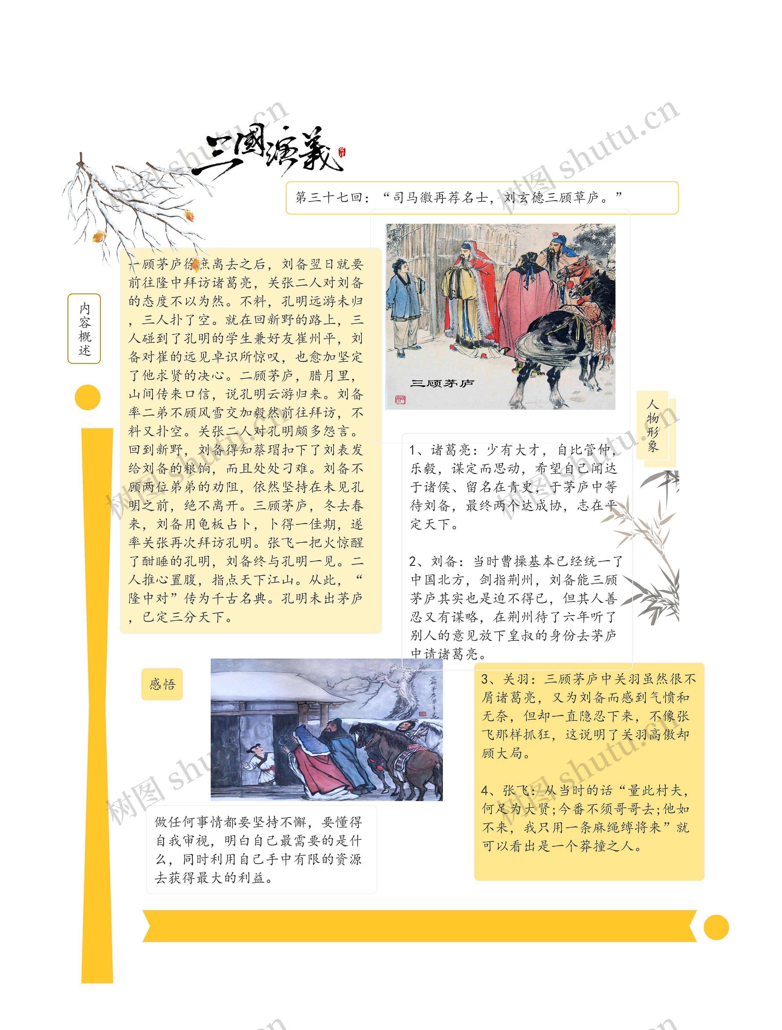 三顾茅庐