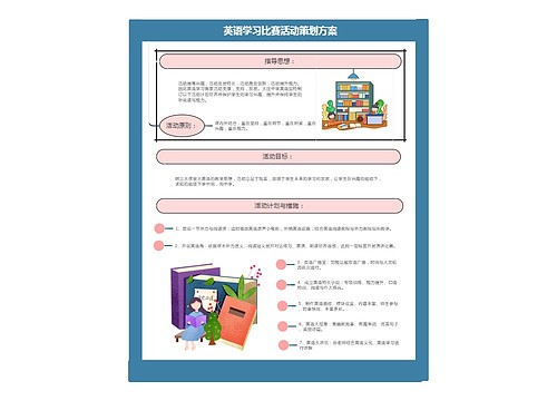 英语学习比赛活动策划方案