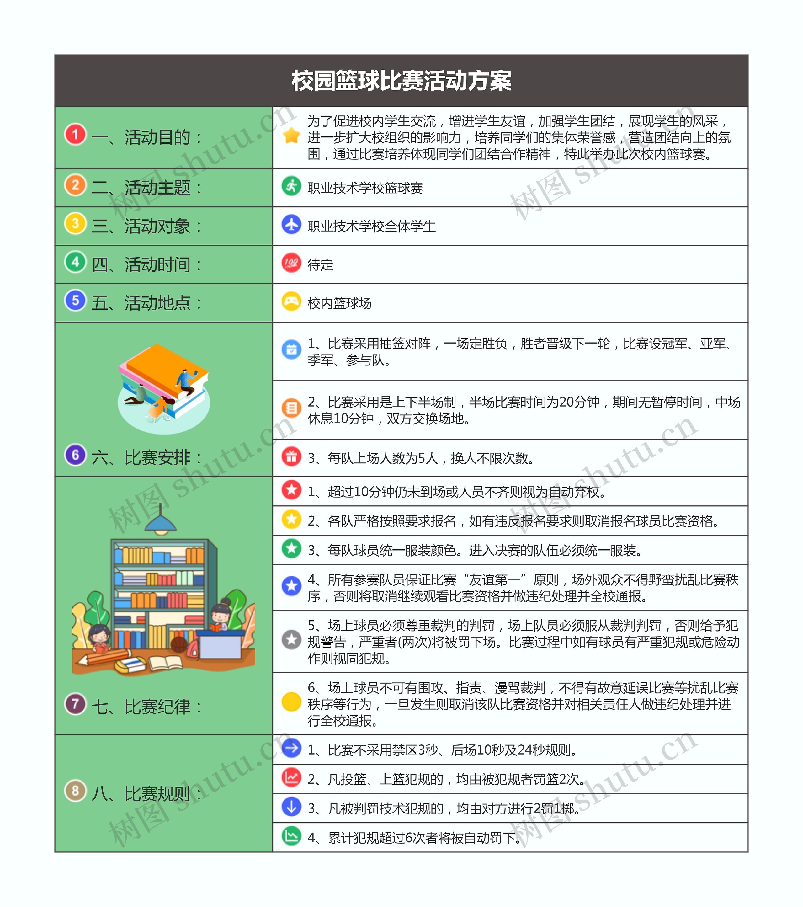 校园篮球比赛活动方案