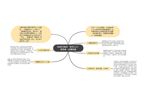 5条技巧助你“收买人心” 领导者一定要知道 