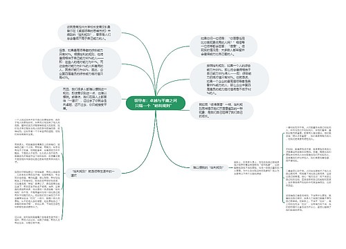 领导者：卓越与平庸之间只隔一个“哈利规则”  