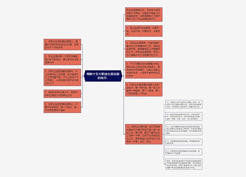 细数十五个职业生涯发展的技巧  