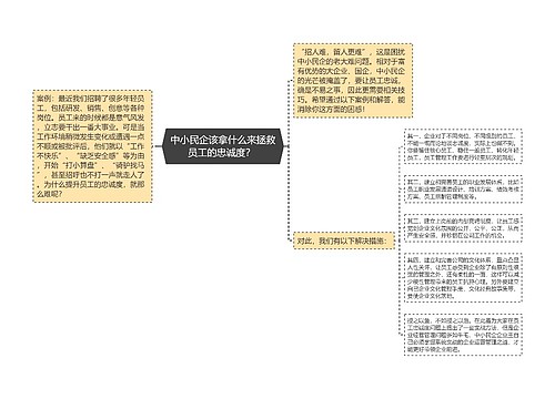 中小民企该拿什么来拯救员工的忠诚度？ 