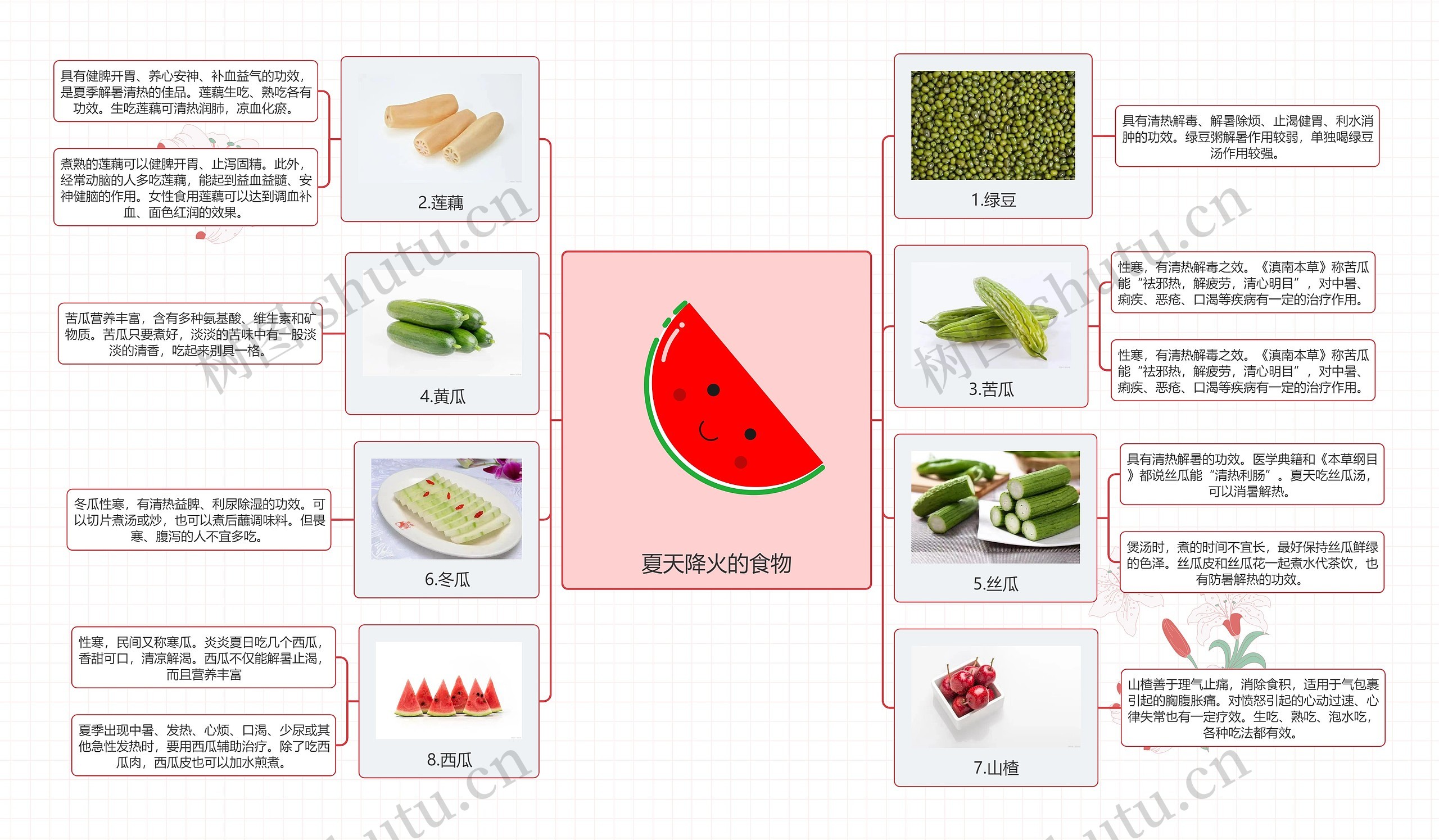夏天降火的食物