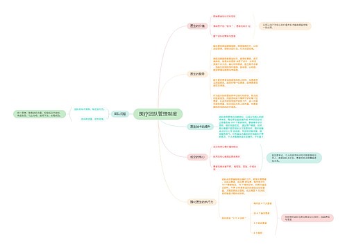 医疗团队管理制度