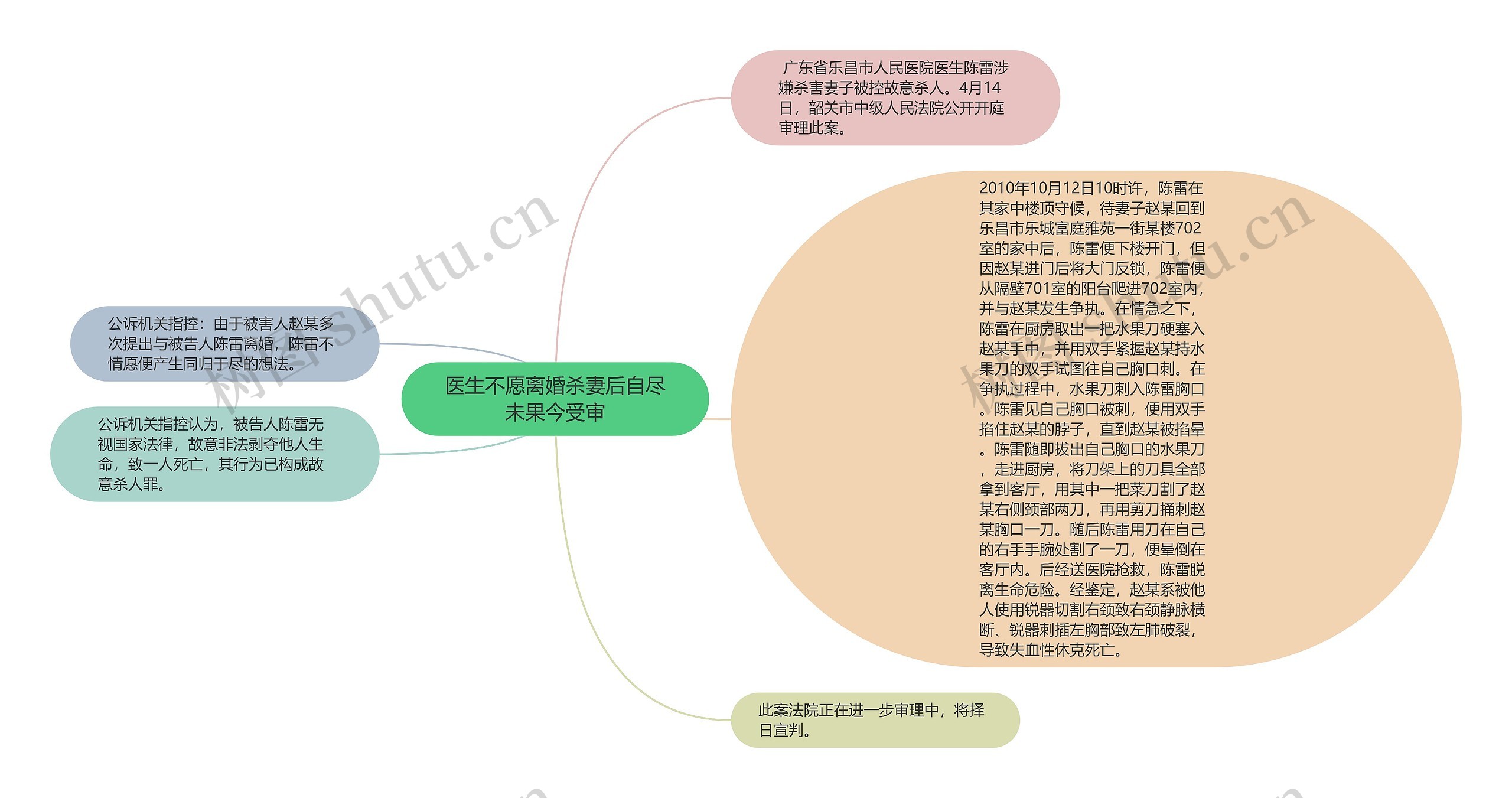 医生不愿离婚杀妻后自尽未果今受审