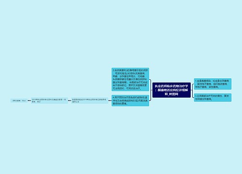 执业药师临床药物治疗学：酮康唑适应病症详细解释