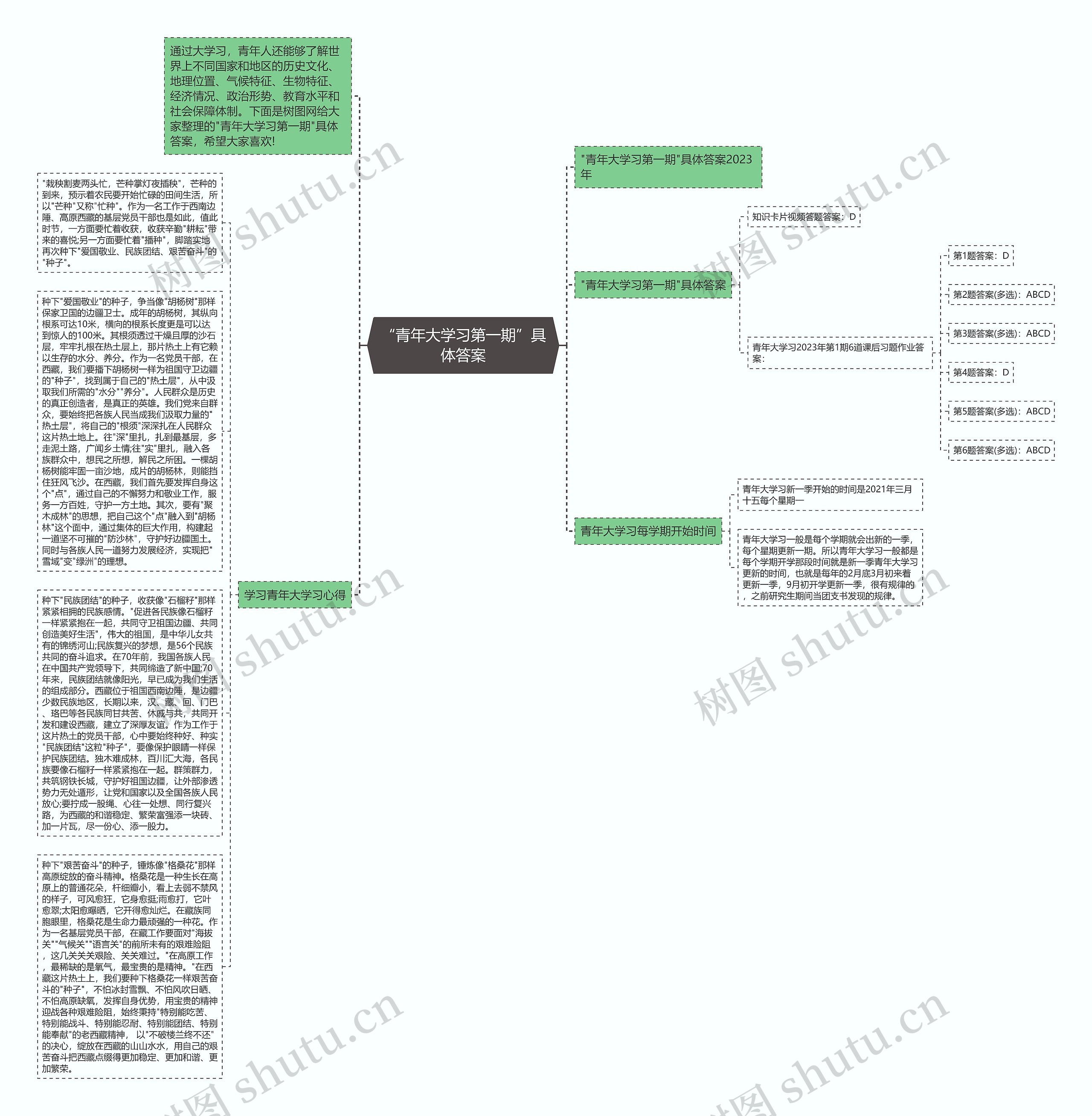 “青年大学习第一期”具体答案