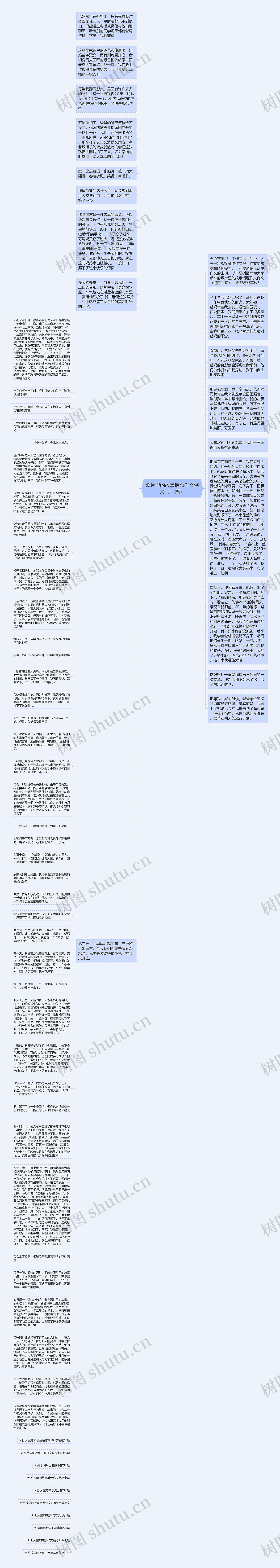 照片里的故事话题作文例文（11篇）