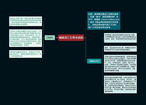 曝黑龙江五常米造假