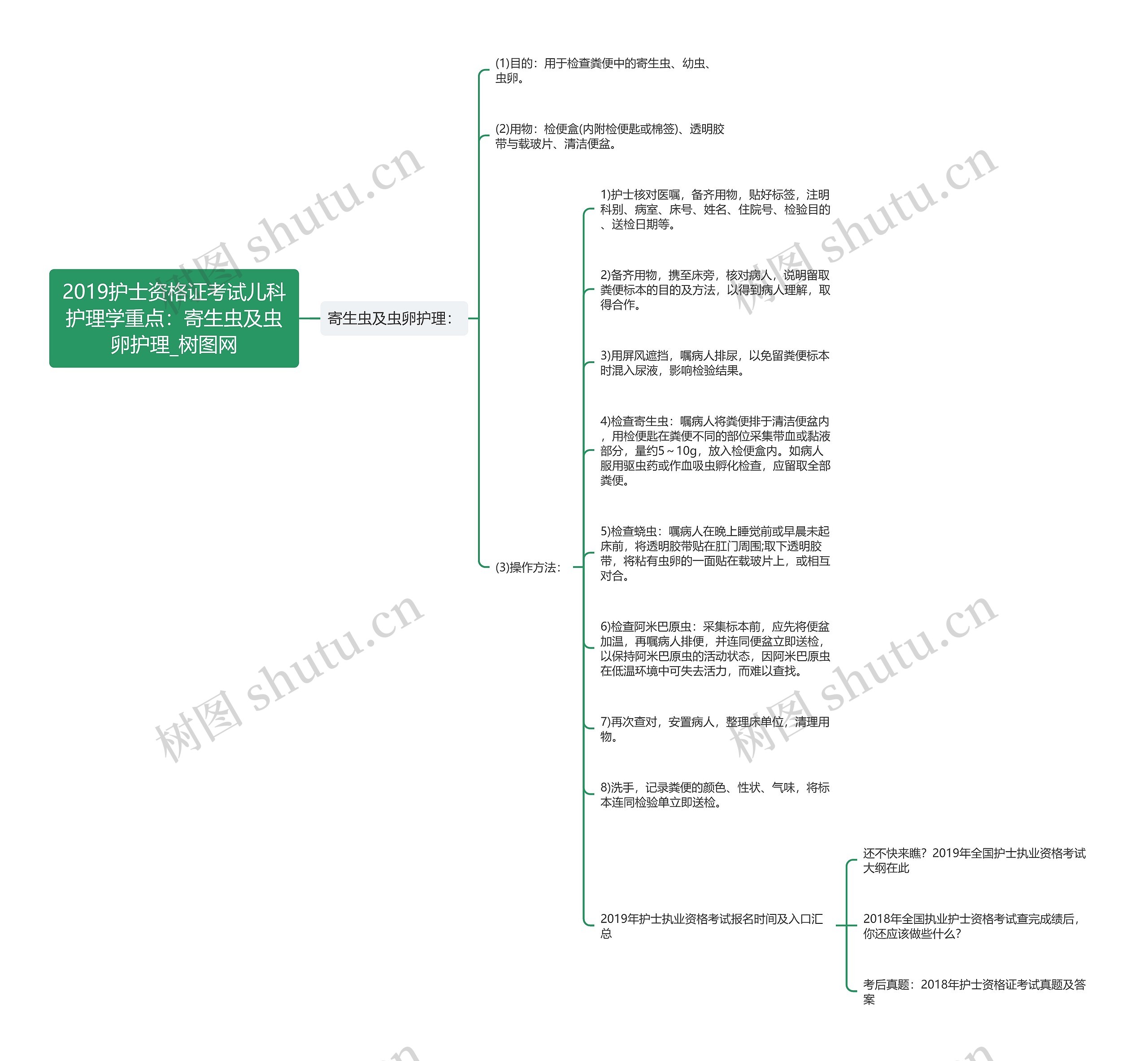 2019护士资格证考试儿科护理学重点:寄生虫及虫卵护理 2019护士资格证考试儿科护理学重点:寄生虫及虫卵护理