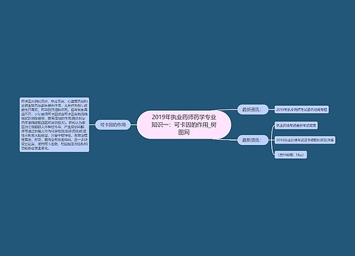 2019年执业药师药学专业知识一：可卡因的作用