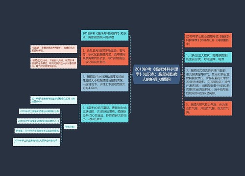 2019护考《临床外科护理学》知识点：胸部损伤病人的护理