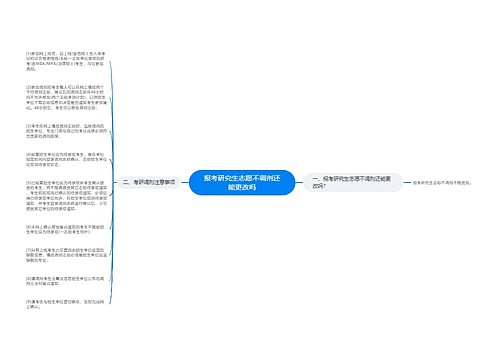 报考研究生志愿不调剂还能更改吗