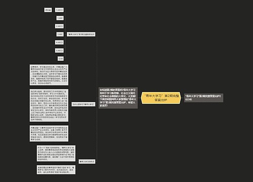 “青年大学习”第2期完整答案出炉