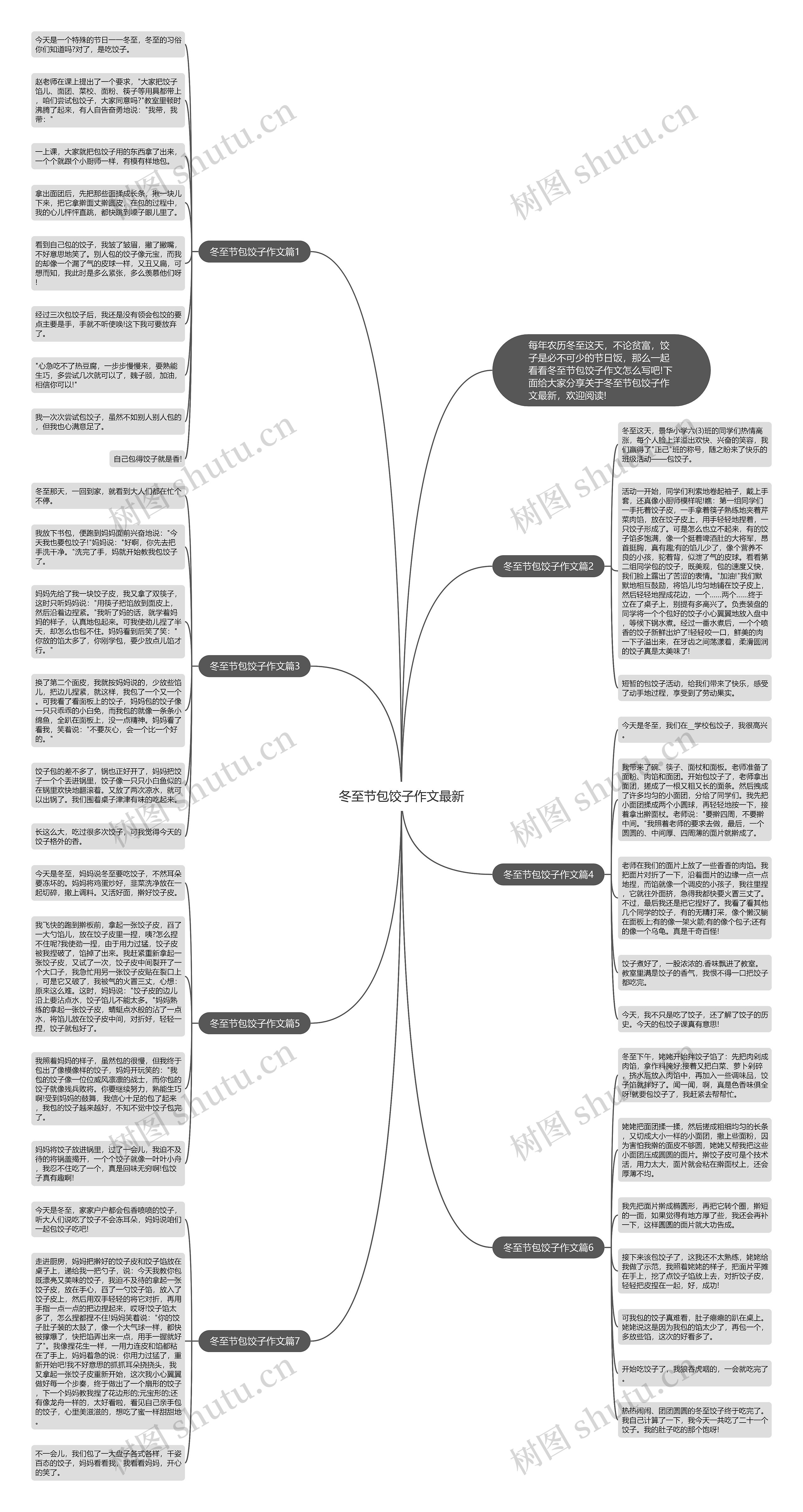 冬至节包饺子作文最新