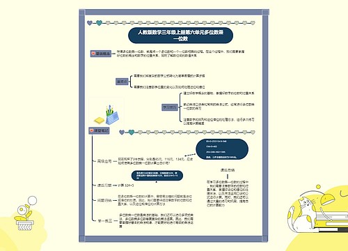 小学数学三年级上册第六单元多位数乘一位数