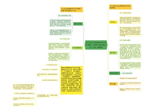 2019护士资格考试妇产科护理学：剖宫产后护理的五个方法