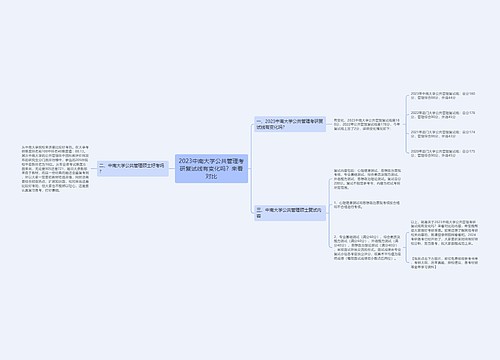 2023中南大学公共管理考研复试线有变化吗？来看对比