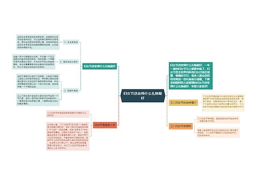 妇女节送老师什么礼物最好