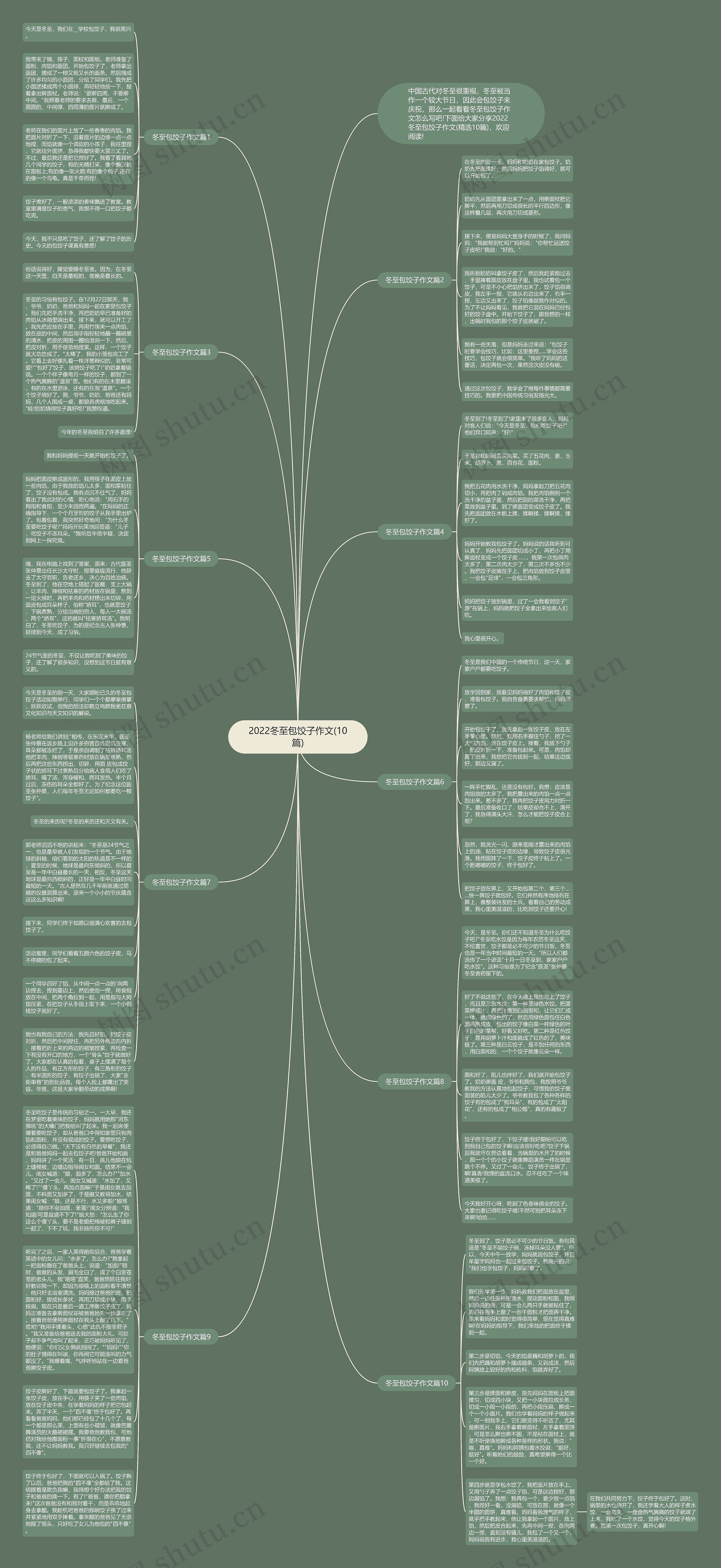2022冬至包饺子作文(10篇)