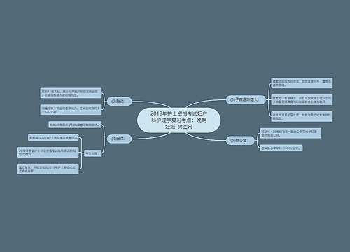 2019年护士资格考试妇产科护理学复习考点：晚期妊娠