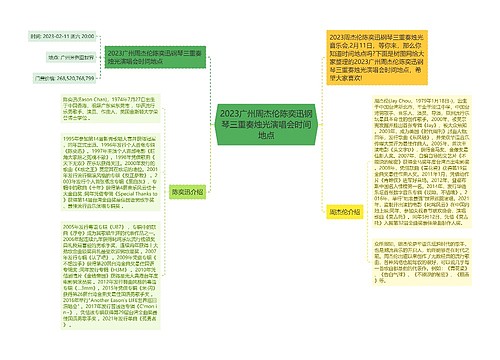 2023广州周杰伦陈奕迅钢琴三重奏烛光演唱会时间地点