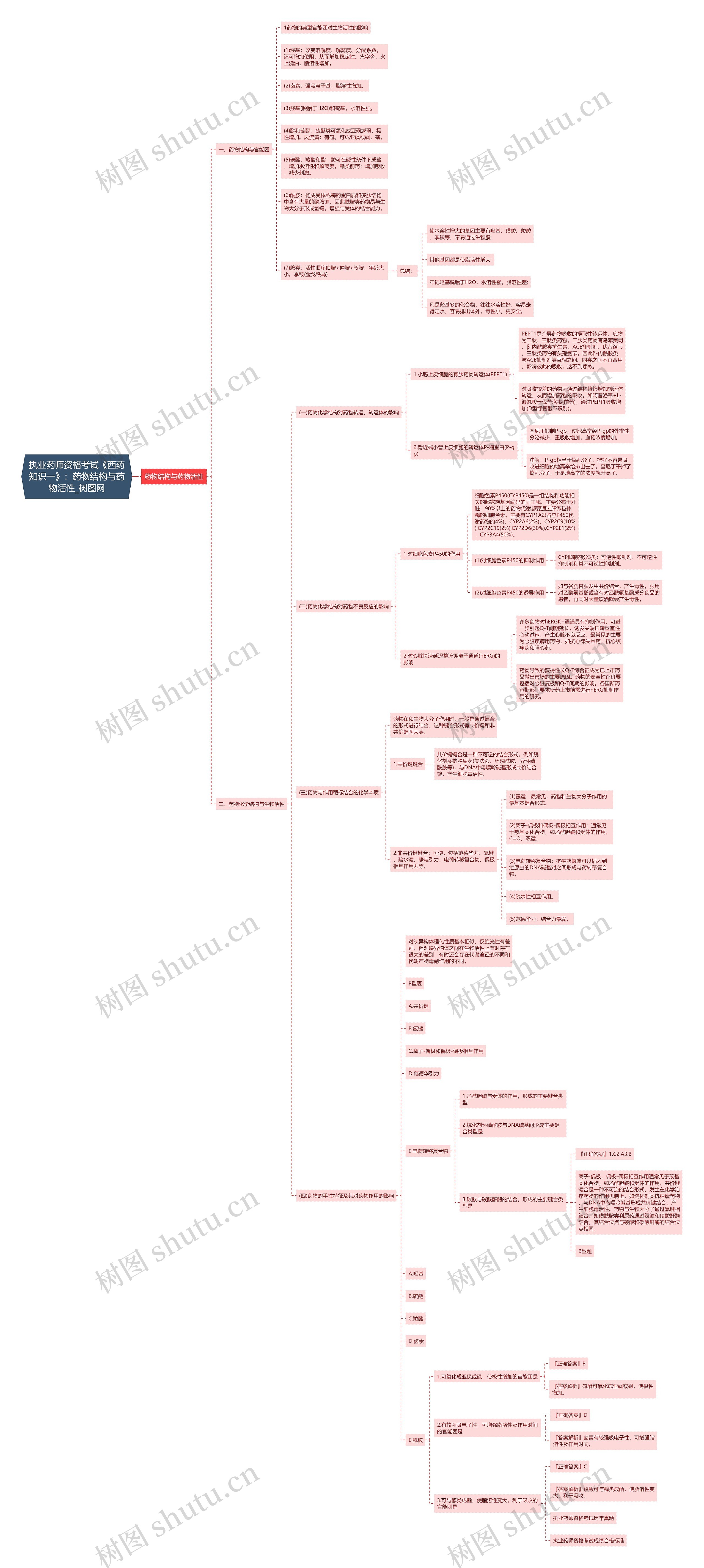 执业药师资格考试《西药知识一》:药物结构与药物活性 执业药师资格考试《西药知识一》:药物结构与药物活性