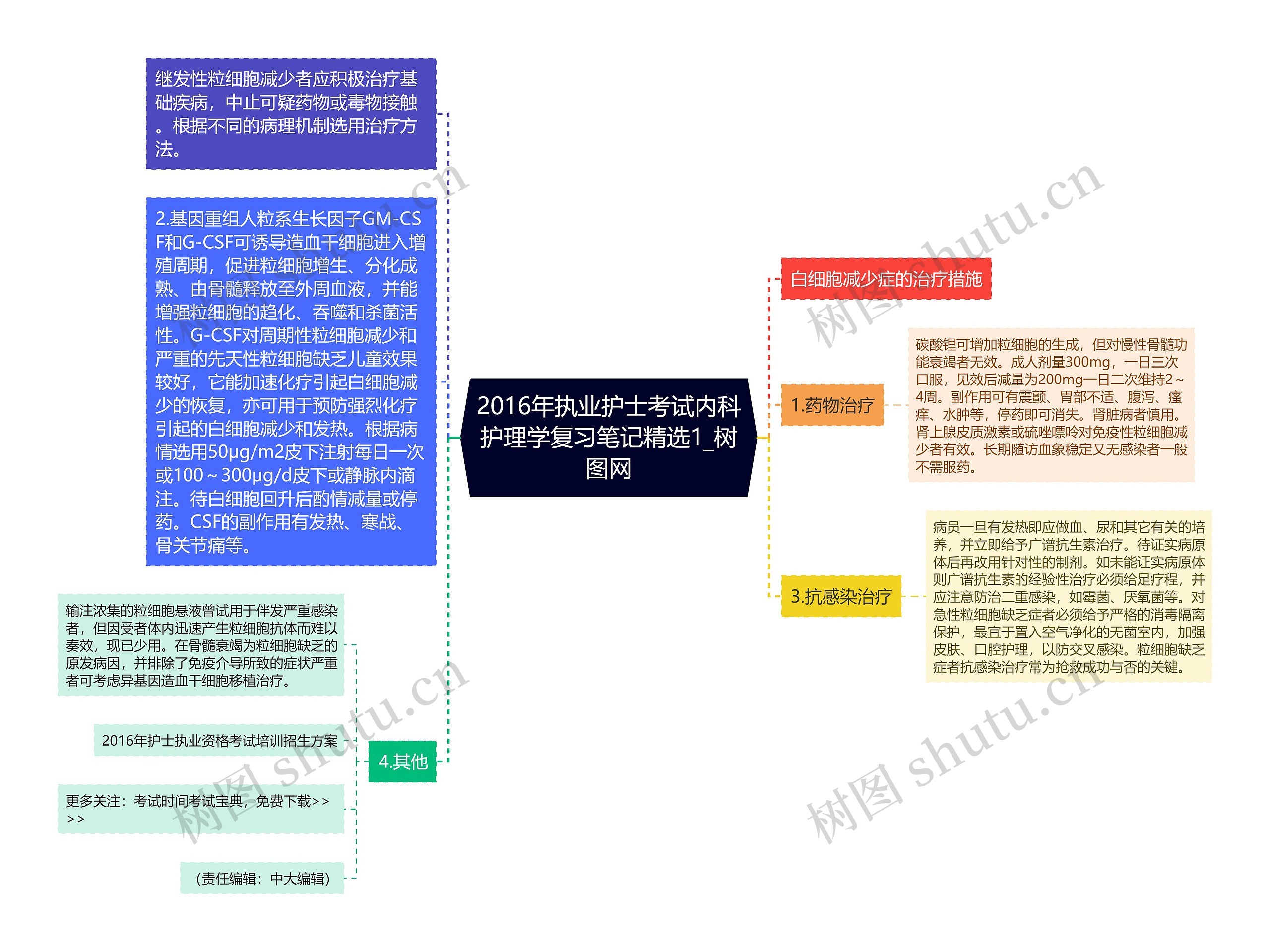 2016年执业护士考试内科护理学复习笔记精选1思维导图