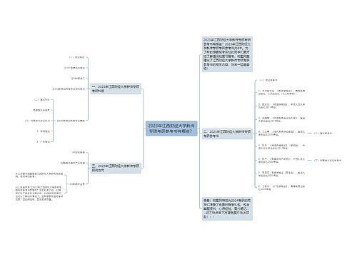 2023年江西财经大学新传专硕考研参考书有哪些？