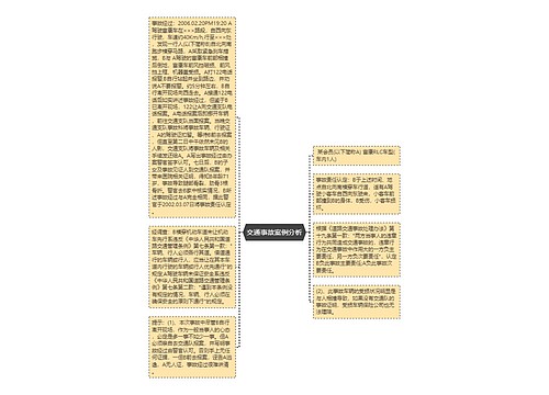 交通事故案例分析