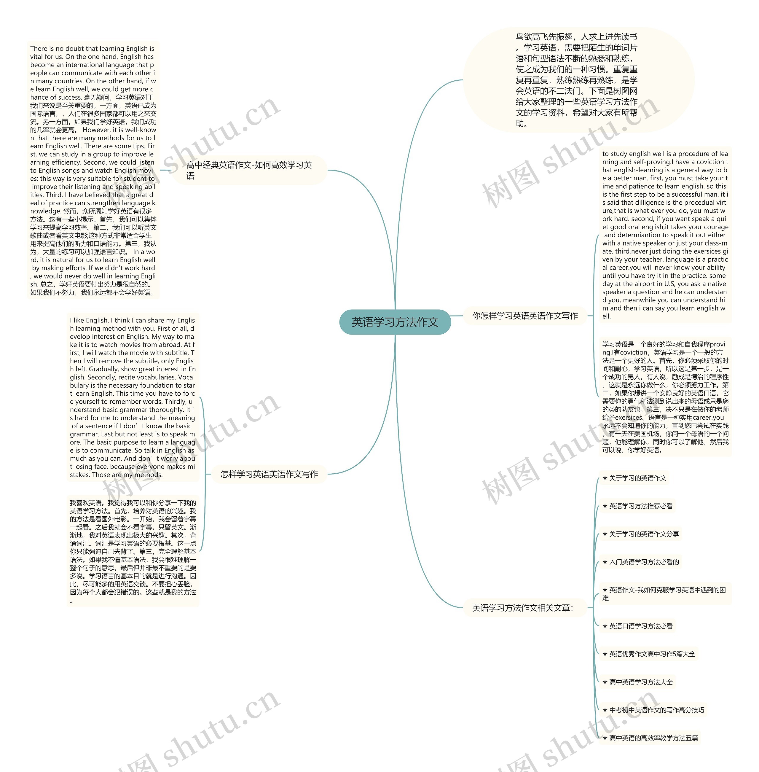 英语学习方法作文