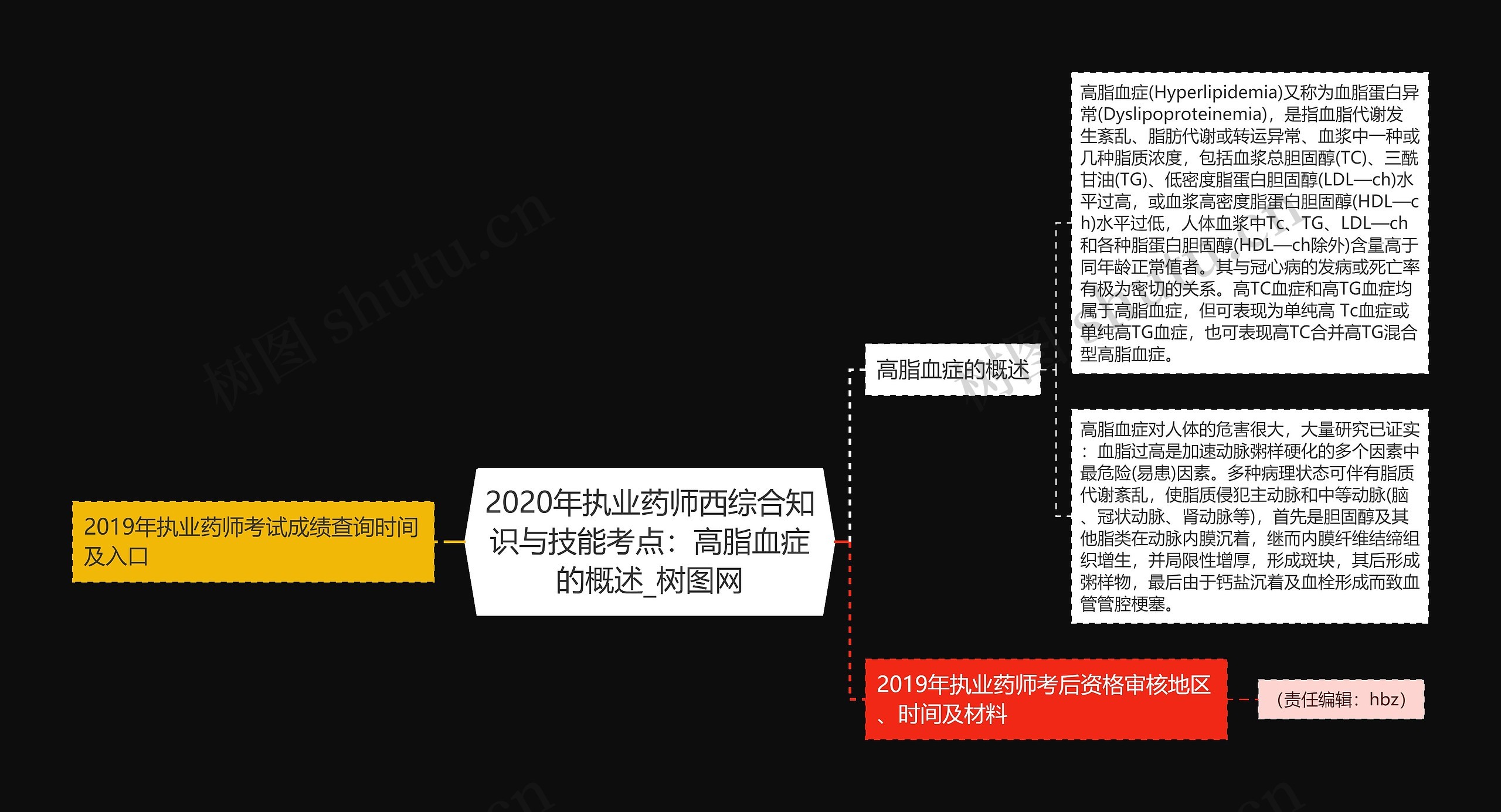 2020年执业药师西综合知识与技能考点：高脂血症的概述
