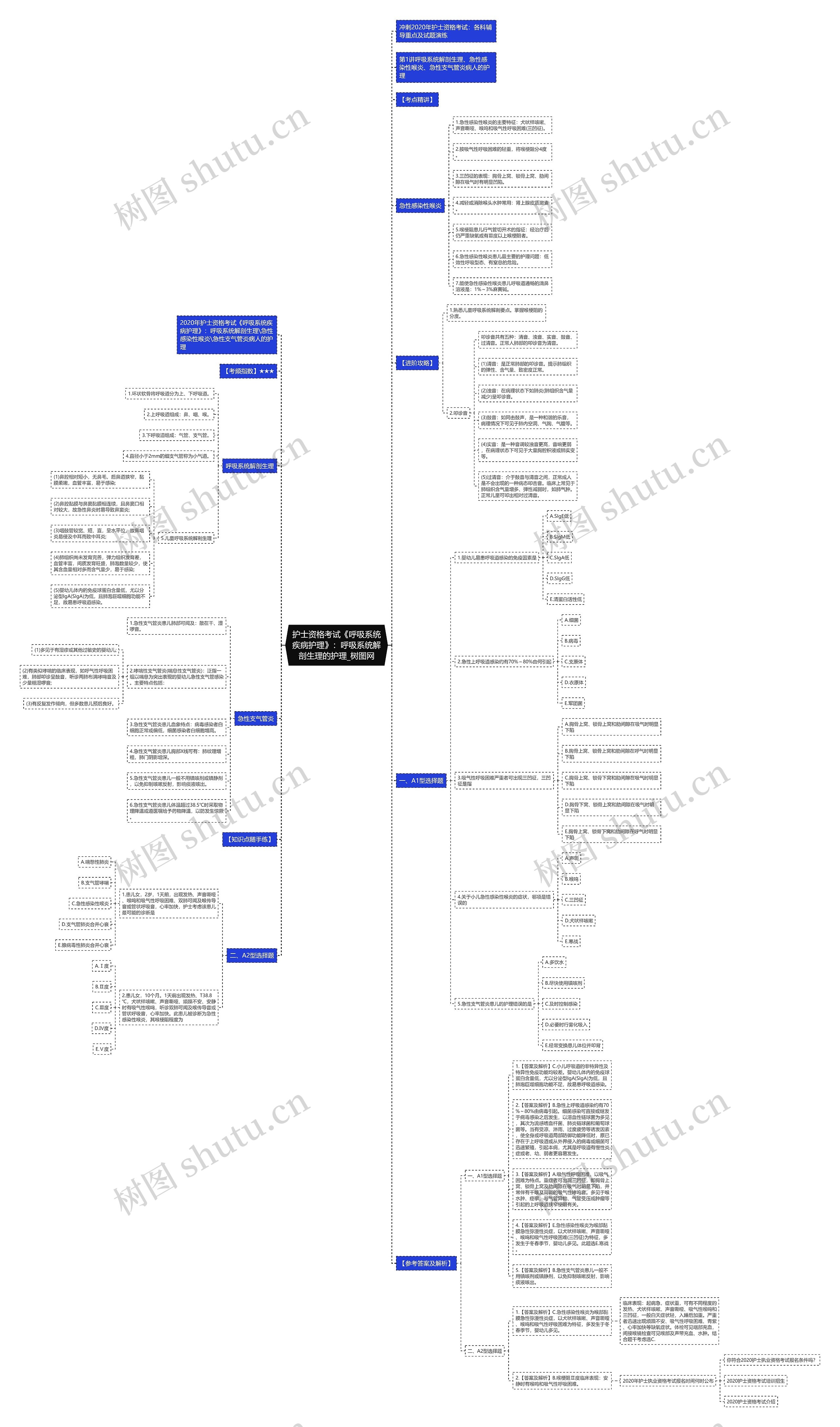 护士资格考试《呼吸系统疾病护理》:呼吸系统解剖生理的护理 护士资格考试《呼吸系统疾病护理》:呼吸系统解剖生理的护理