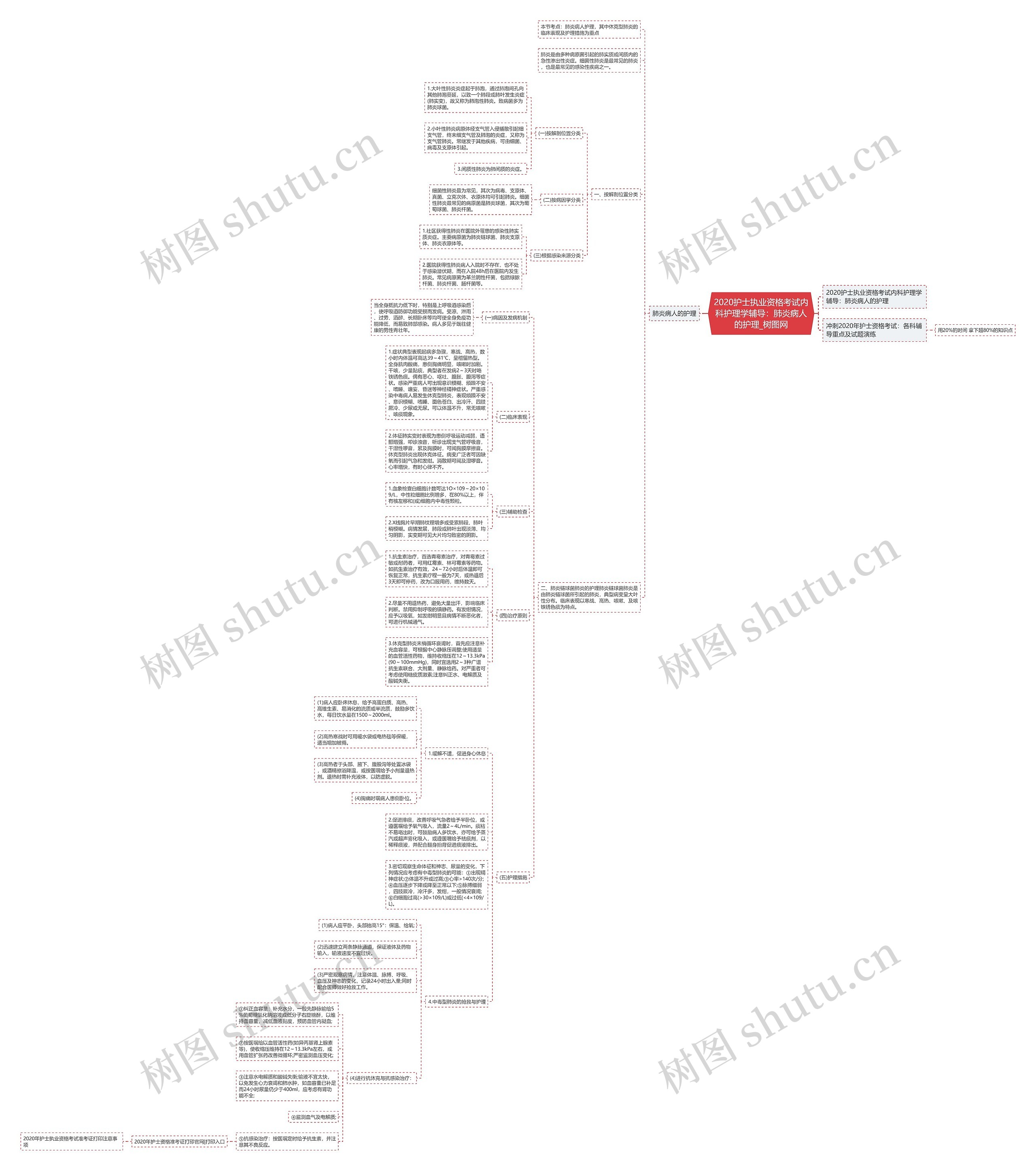 2020护士执业资格考试内科护理学辅导:肺炎病人的护理 2020护士执业资格考试内科护理学辅导:肺炎病人的护理