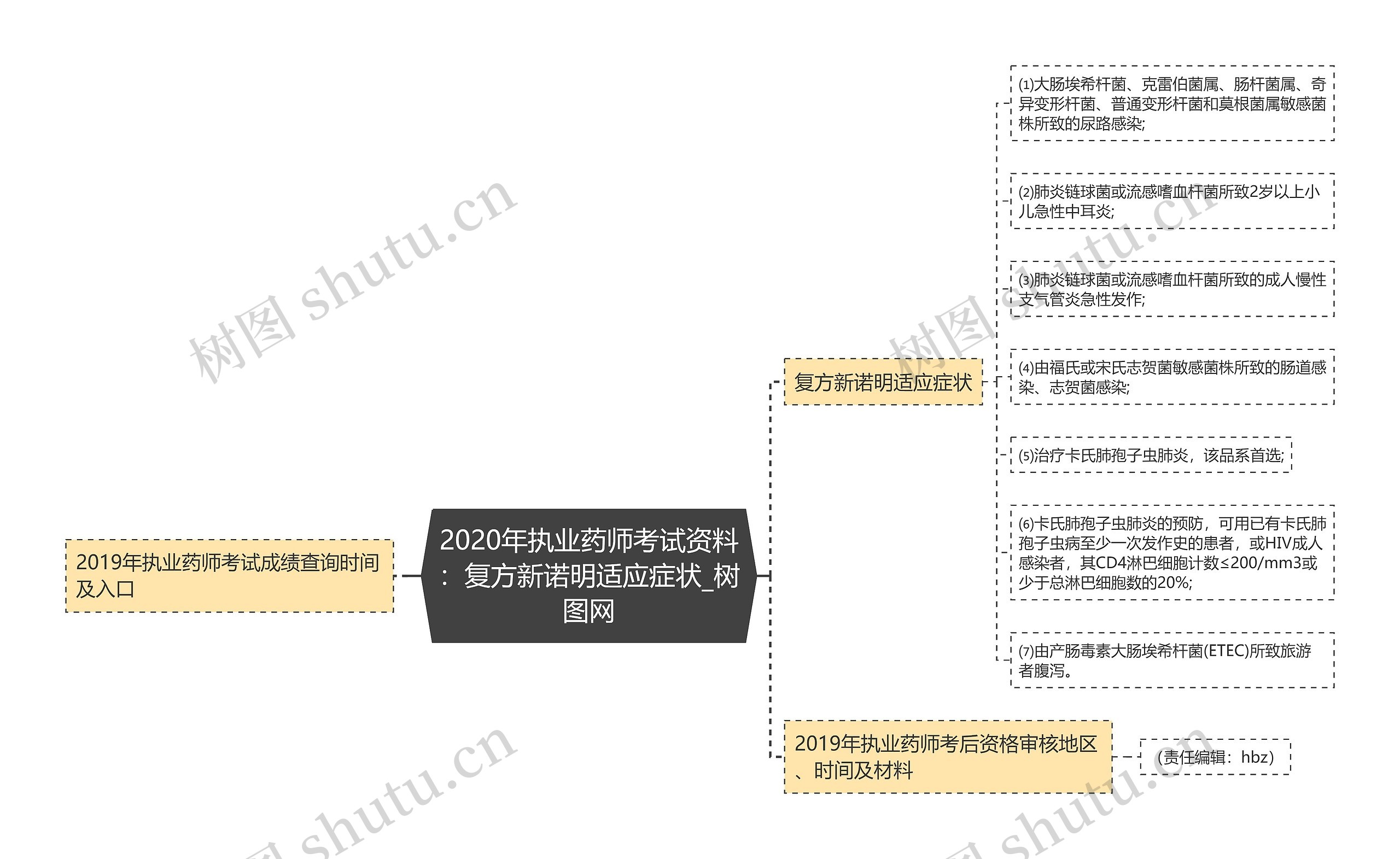 2020年执业药师考试资料：复方新诺明适应症状