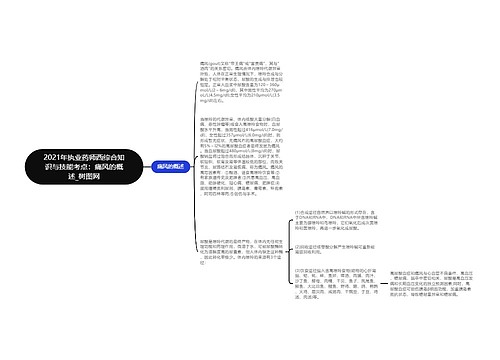 2021年执业药师西综合知识与技能考点：痛风的概述