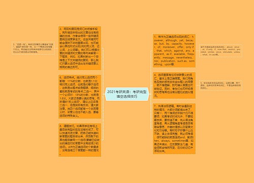 2021考研英语：考研完型填空选择技巧