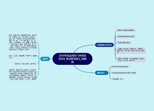 2019年执业药师《中药药剂学》考试复习讲义