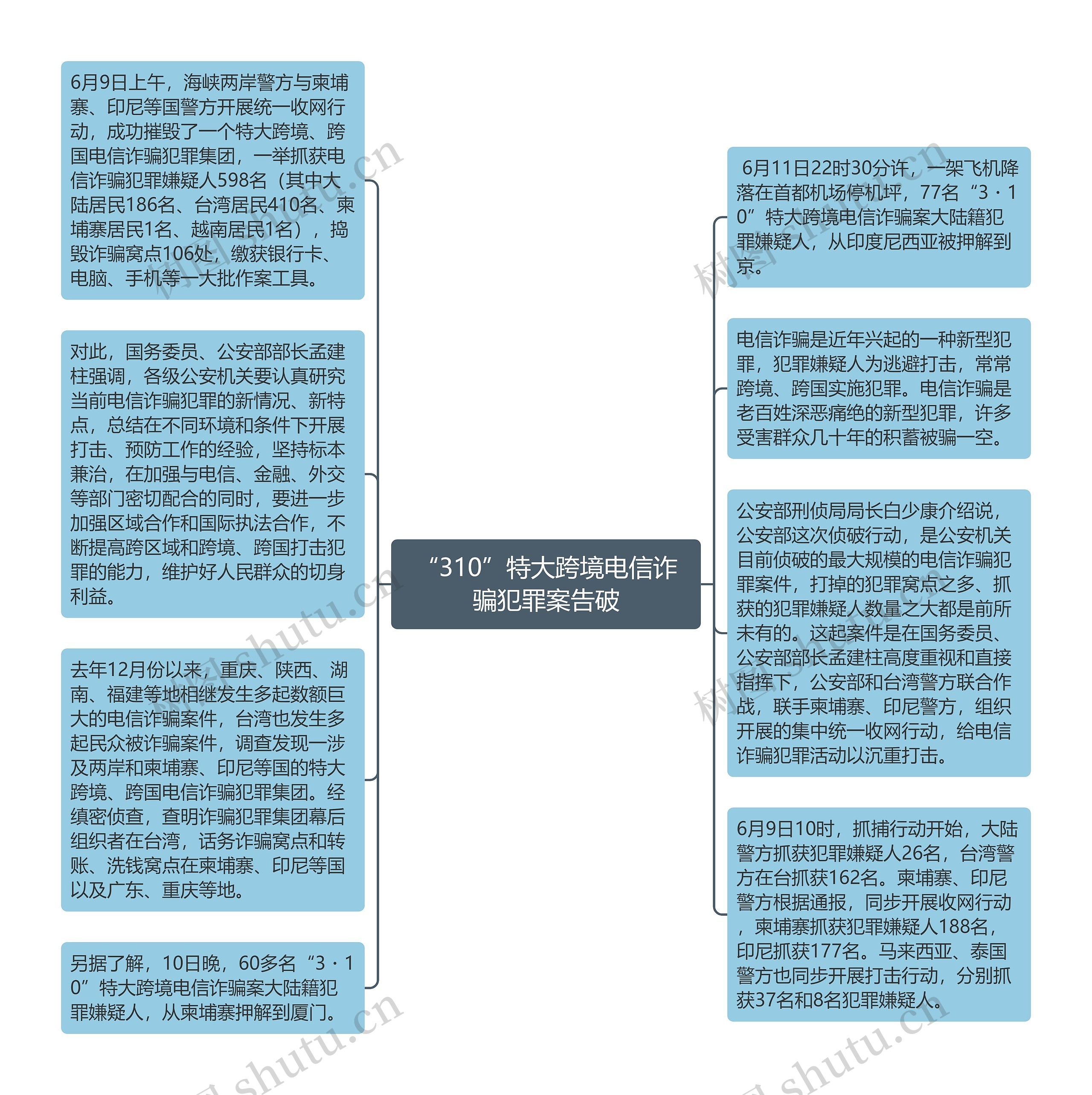 “310”特大跨境电信诈骗犯罪案告破