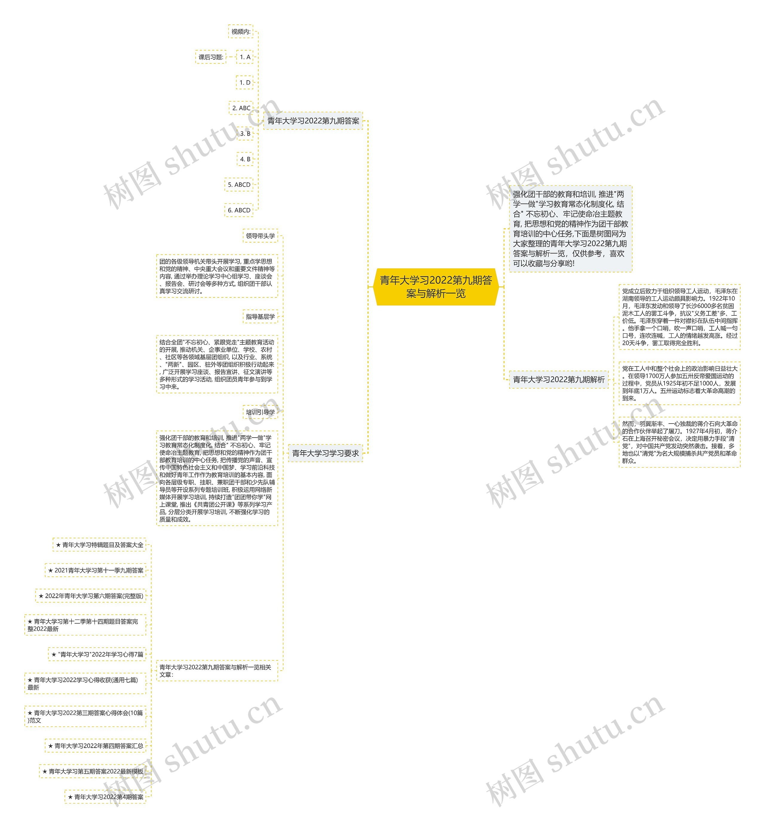 青年大学习2022第九期答案与解析一览