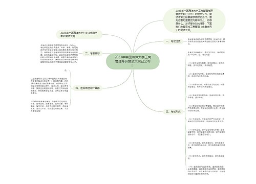 2023年中国海洋大学工商管理考研复试大纲已公布！