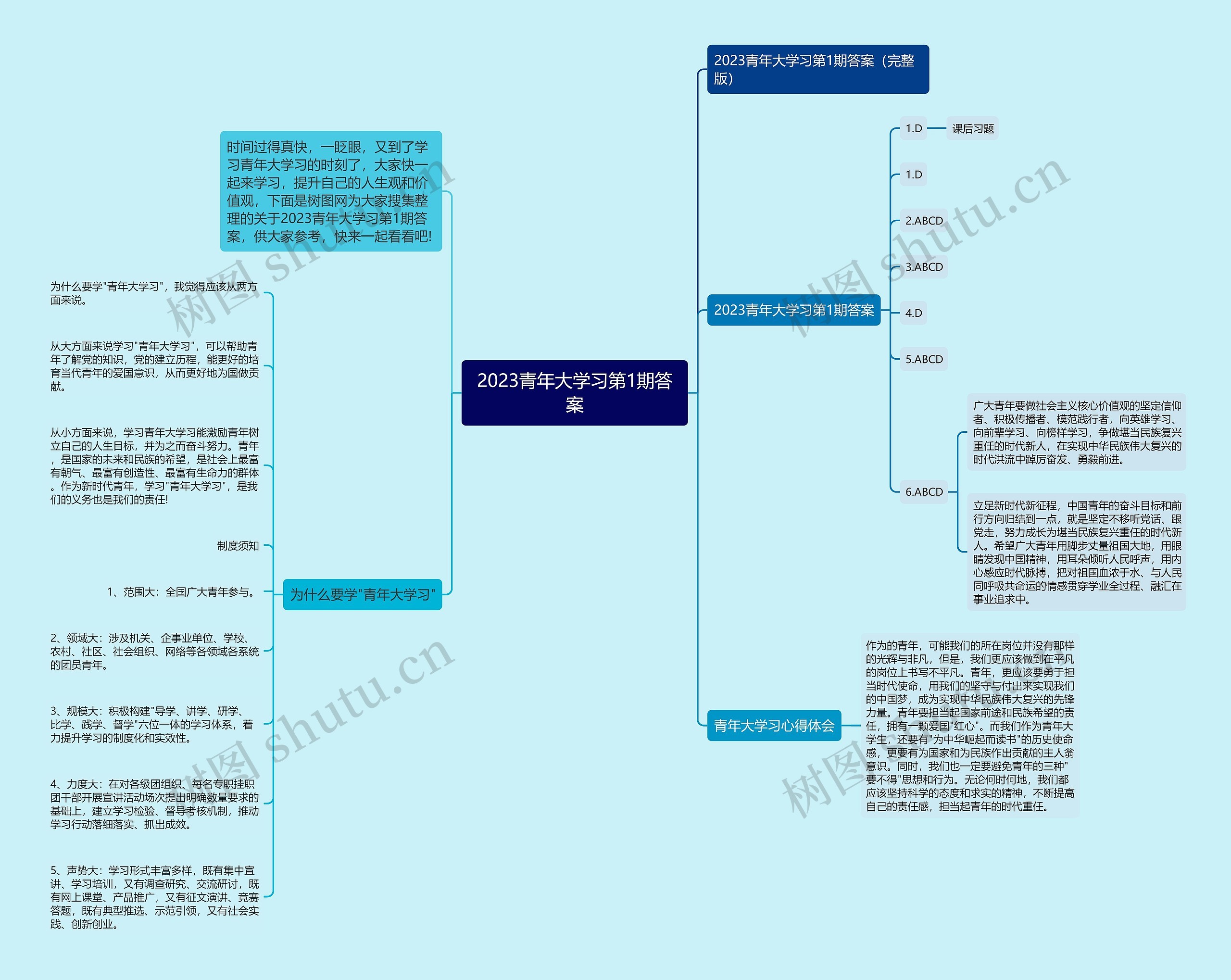 2023青年大学习第1期答案