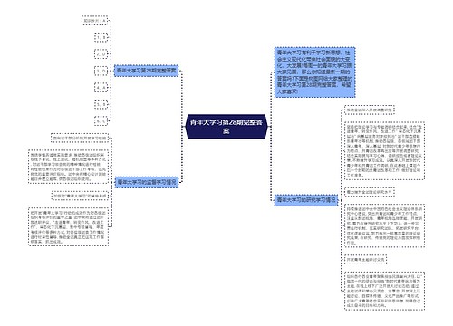 青年大学习第28期完整答案