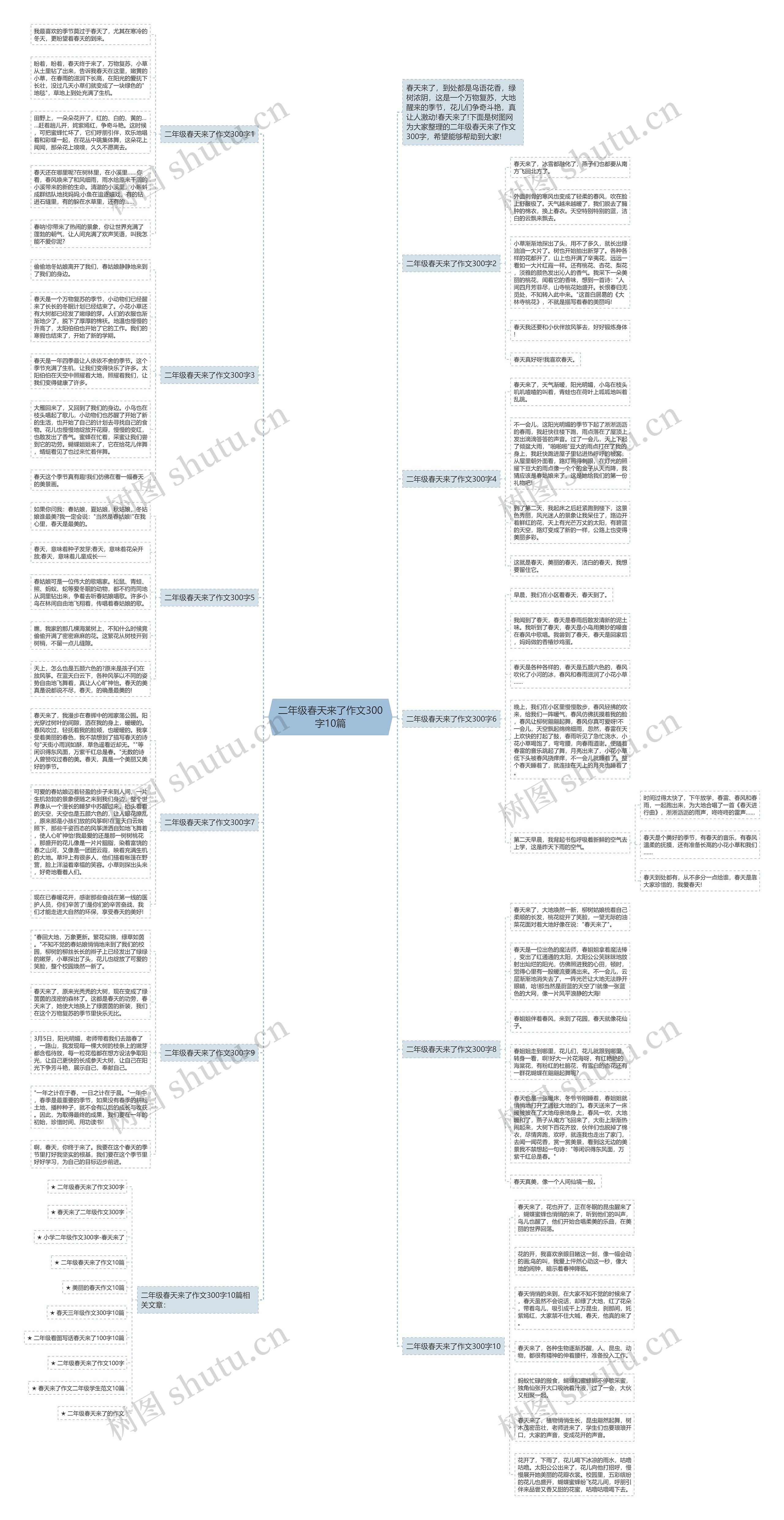 二年级春天来了作文300字10篇 二年级春天来了作文300字10篇