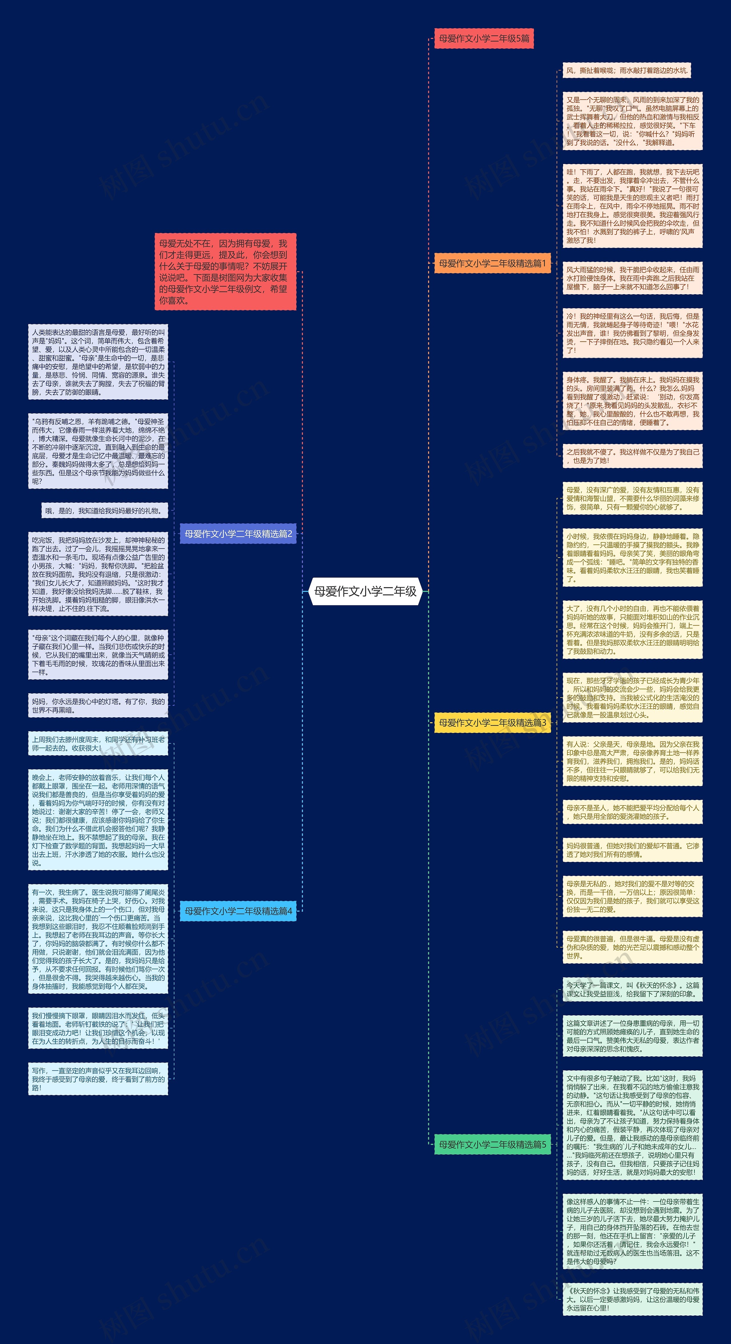 母爱作文小学二年级