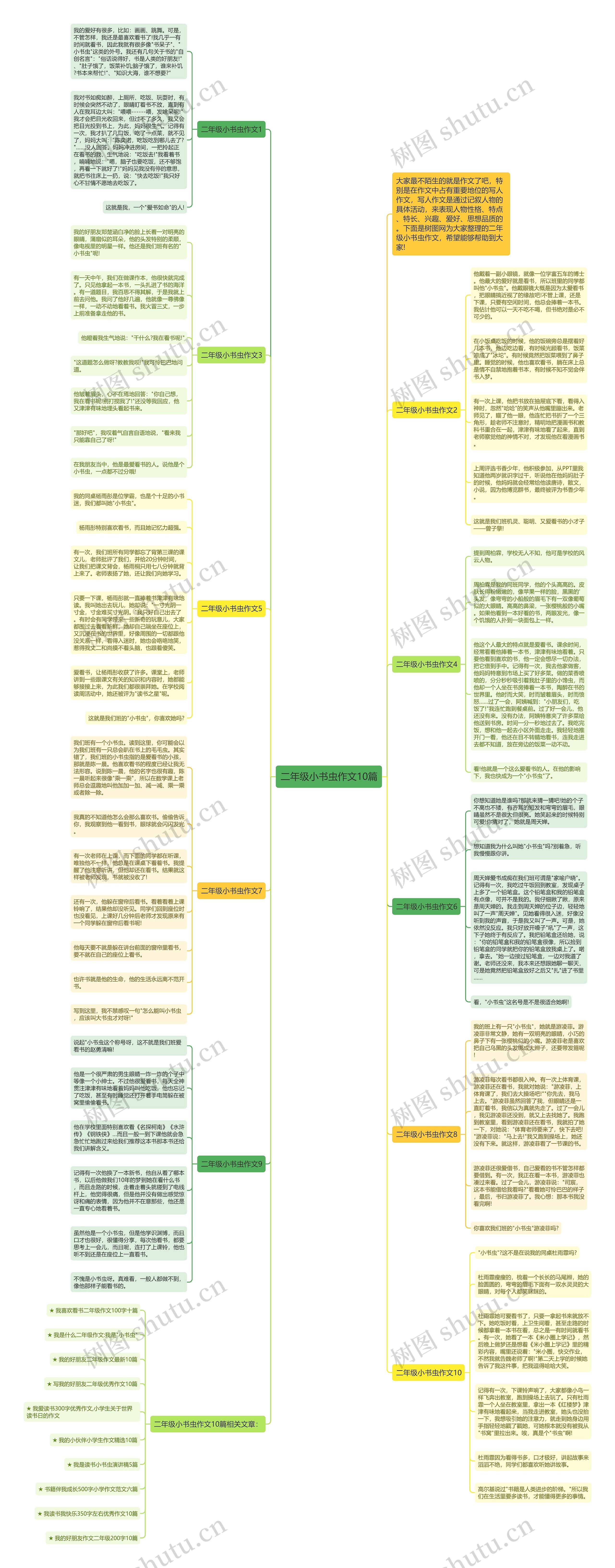 二年级小书虫作文10篇