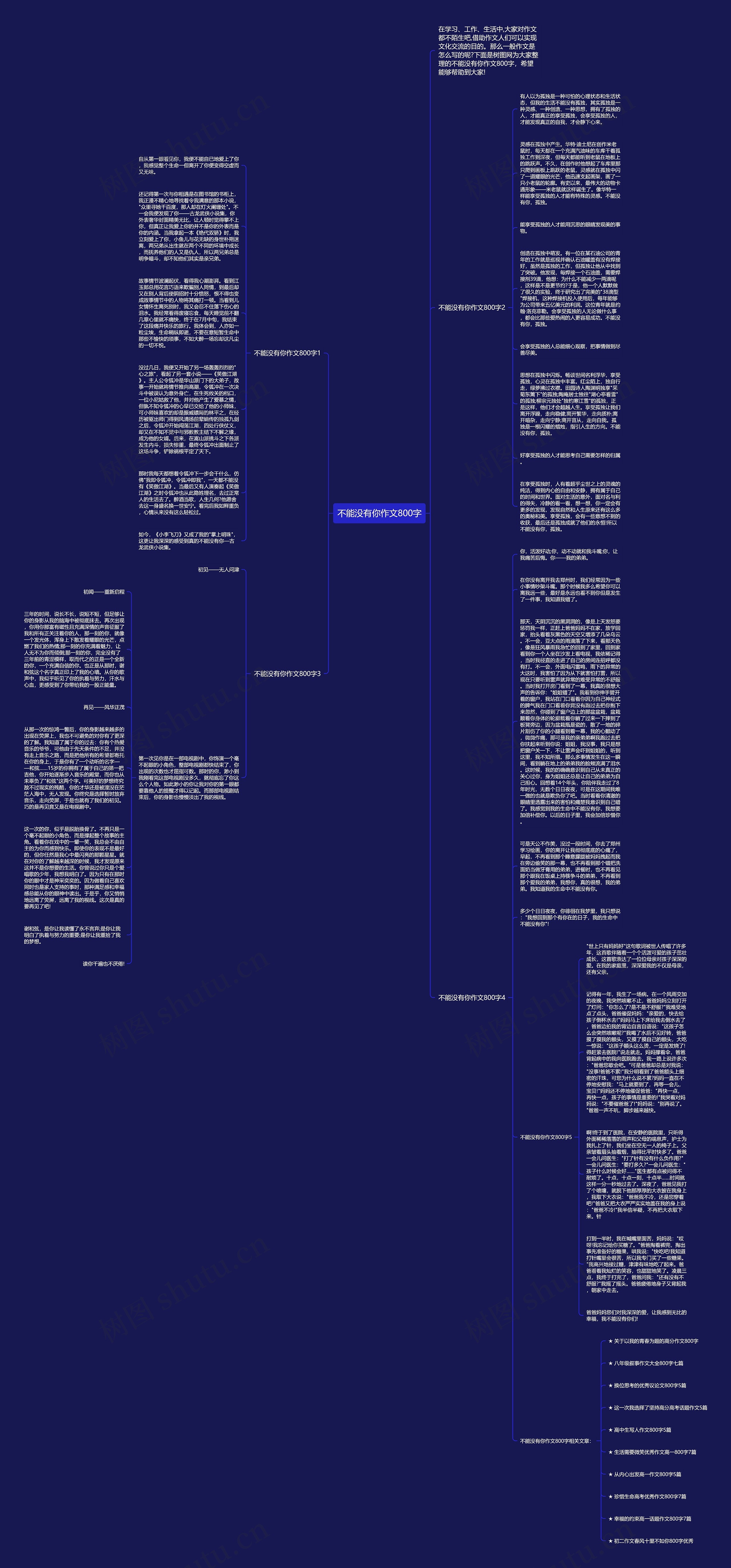 不能没有你作文800字