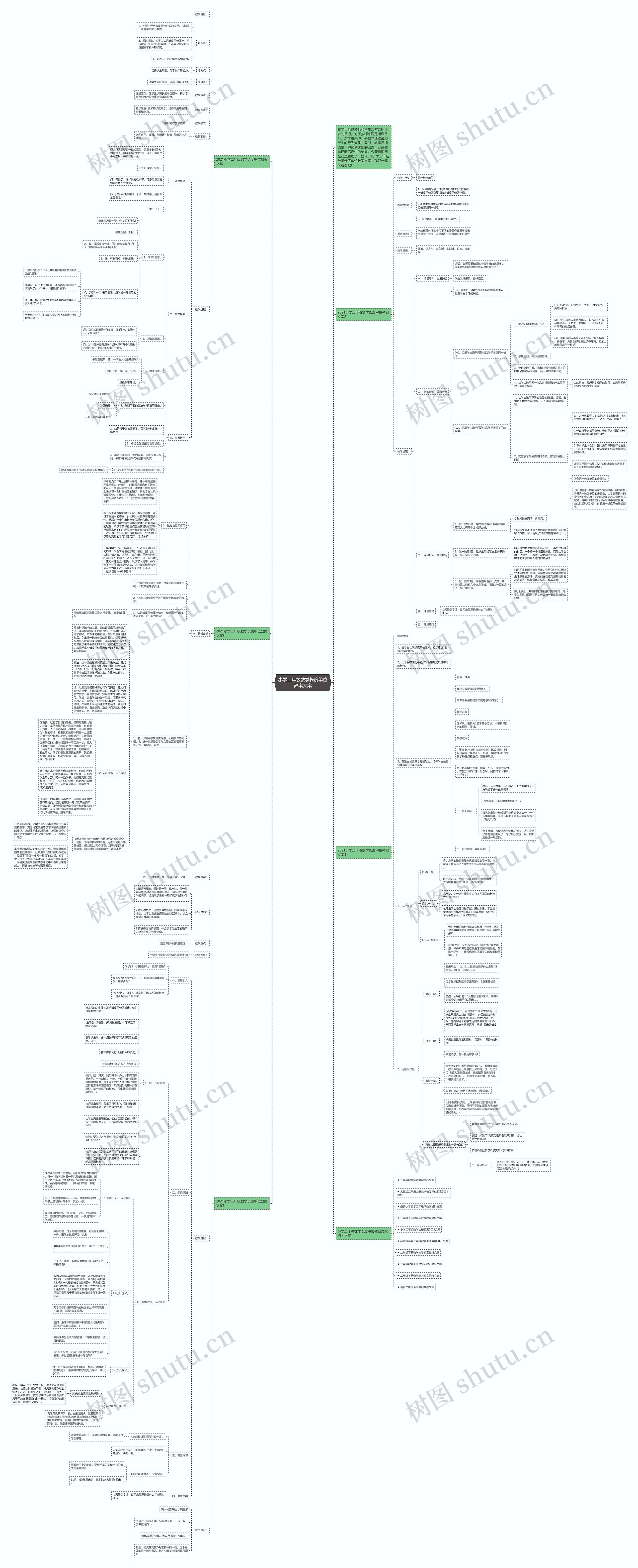小学二年级数学长度单位教案文案 小学二年级数学长度单位教案文案