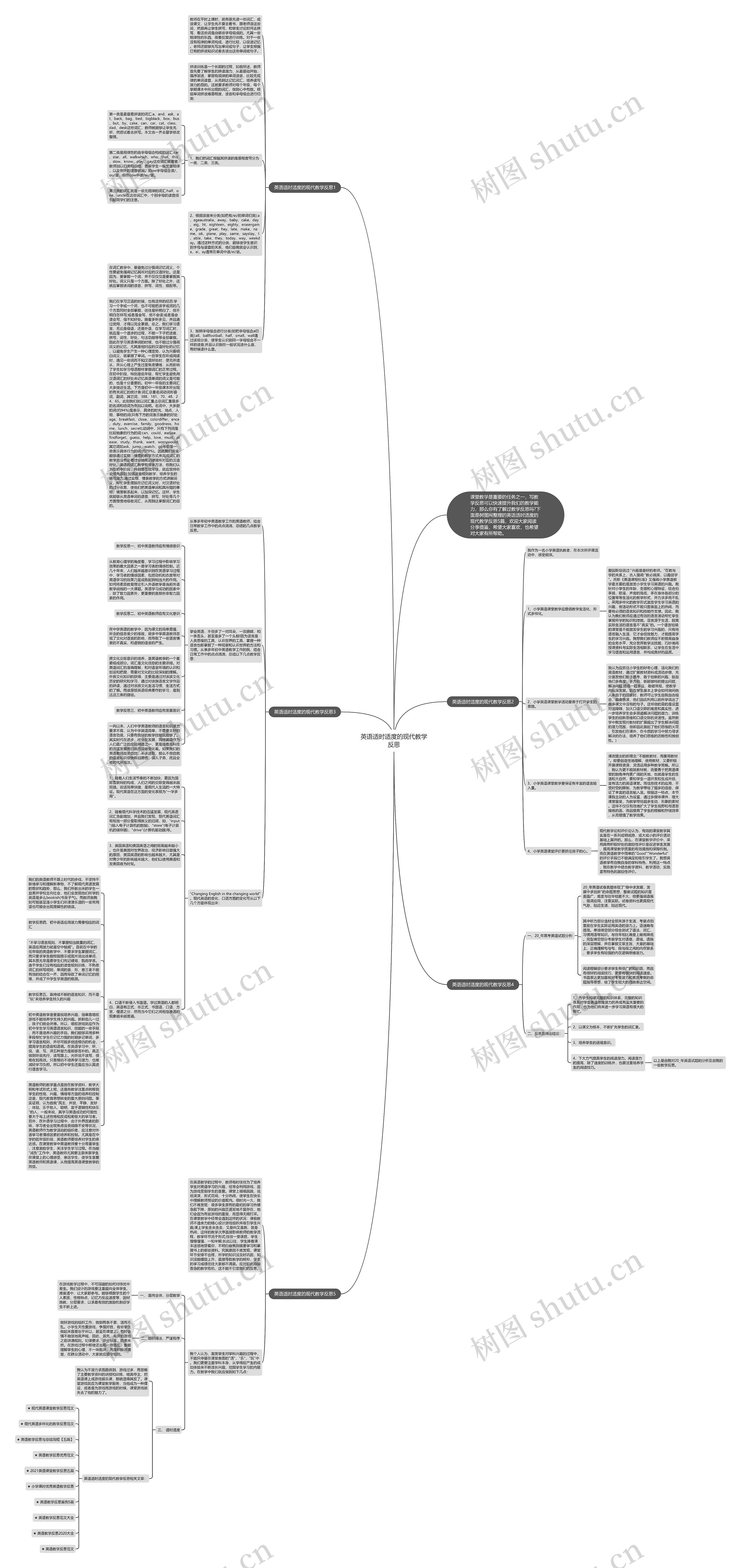 英语适时适度的现代教学反思